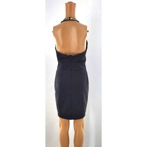 Miss Avenue Halter Party Dress- Black- Medium(Size 6-8) - Picture 2 of 2